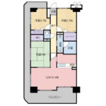 フォーレ東望☆9階角部屋なので日当り、眺望良好です♪
