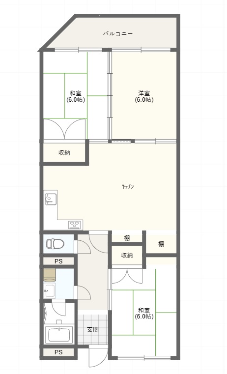 長崎市千歳町★千歳マンション★住吉エアの生活便利地のマンション♪