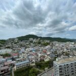 旭町のタワーマンション16階の角部屋です♪長崎の町が見渡せる眺望が魅力的(^^)夜景もきれいです☆1階にはスーパーがあり、長崎駅も徒歩圏内の生活便利地です☺