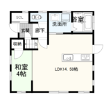 長崎市滑石4丁目☆築8年の中古売家☆3LDKのオール電化住宅☆駐車場2台分あります☆南向き☆角地☆
