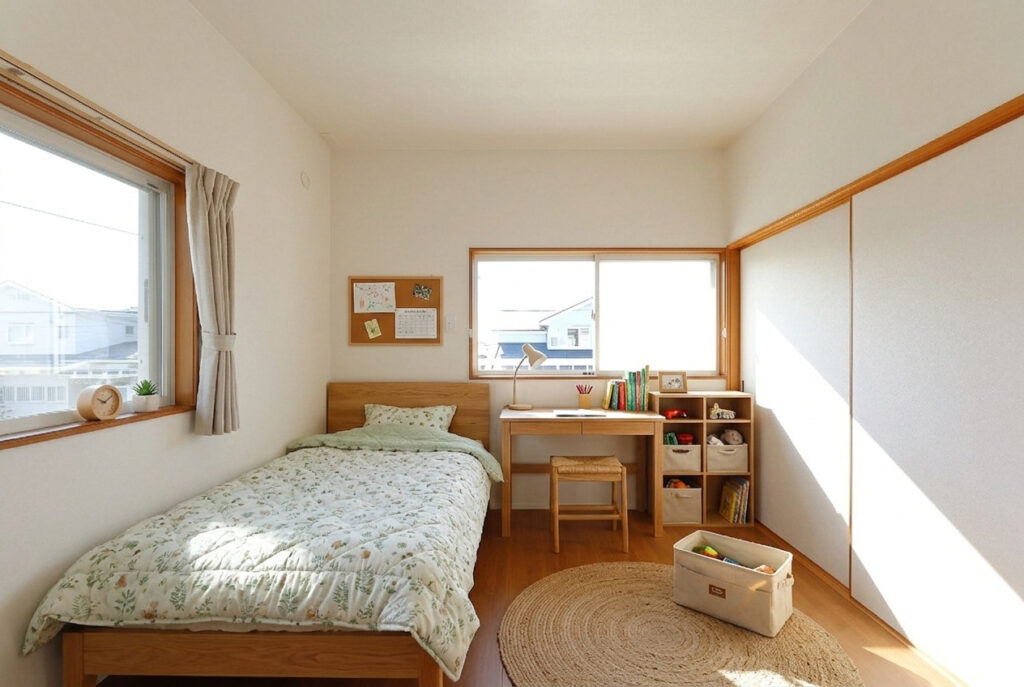 ※ＣＧ合成（ＡＩ加工）によるホームステージングイメージです。家具・小物は売買対象に含まれません。