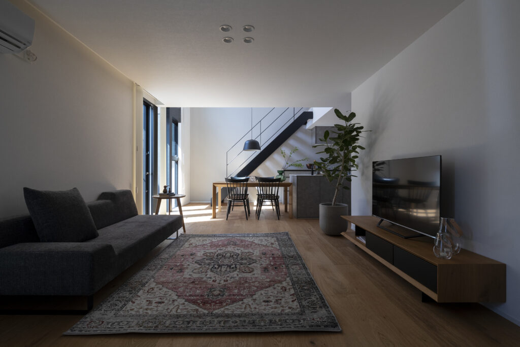 ※建築プランの一例です。現地に建物は建っておりません。